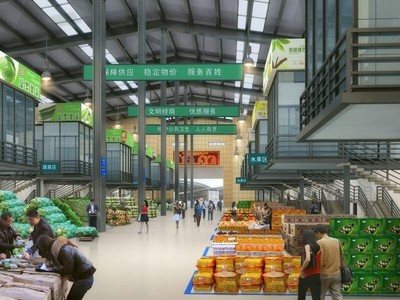 華西農副產品交易中心 筑牢食安防線，開啟便民新篇章
